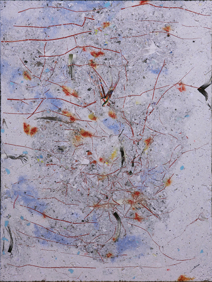 吴以强 视读·透露（双面）11正 87x65cm 纸媒综合 2014