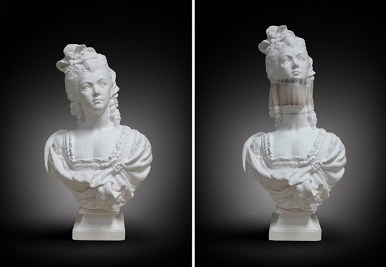 李洪波 教具系列之西洋美女 纸 胶 尺寸可变