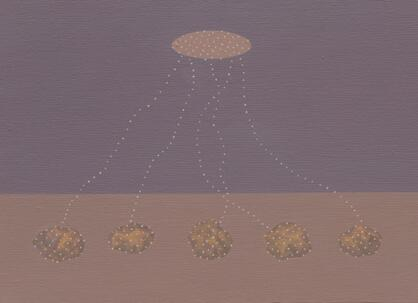 高国甫《自造物》 油画 70 x 50cm 2015