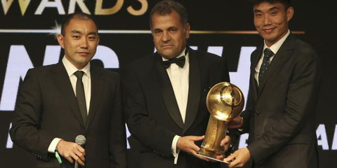 郑智当选中超MVP