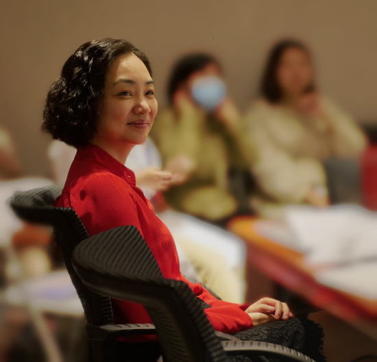 （新浪健康摄于采访间隙）