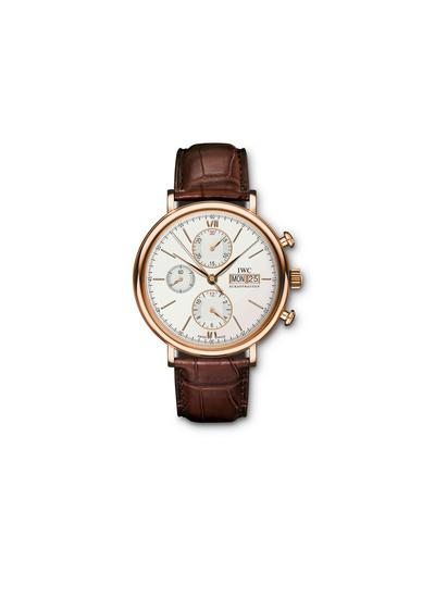 IWC柏涛菲诺计时腕表红金款
