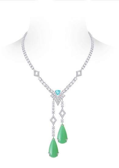 Louis Vuitton - Acte V - Metamophosis Necklace - Tourmaline Chrysoprasis
