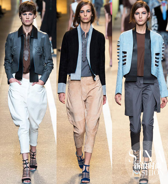 Fendi：镂空的皮革