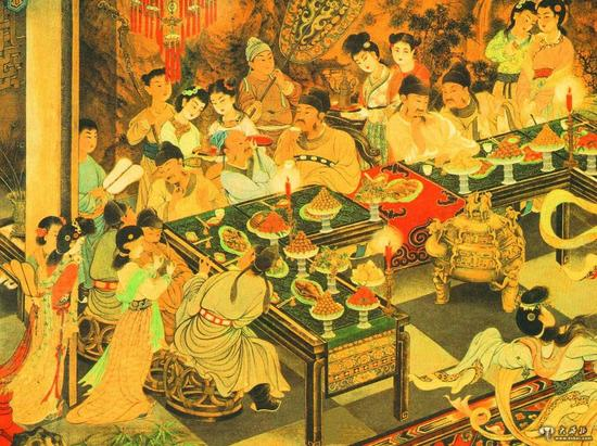 古代人喝酒基本是没什么时间限制的