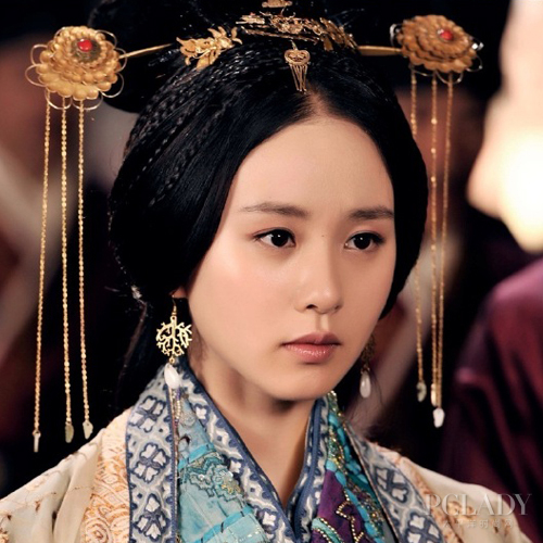 刘诗诗清雅淡妆