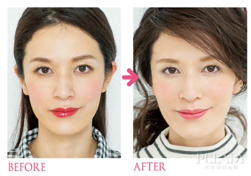 瞧这前后对比，是不是立马减龄了十岁呢