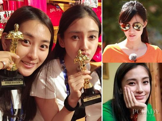 Angelababy领衔跑娘团 天然伪素颜应该这样妆