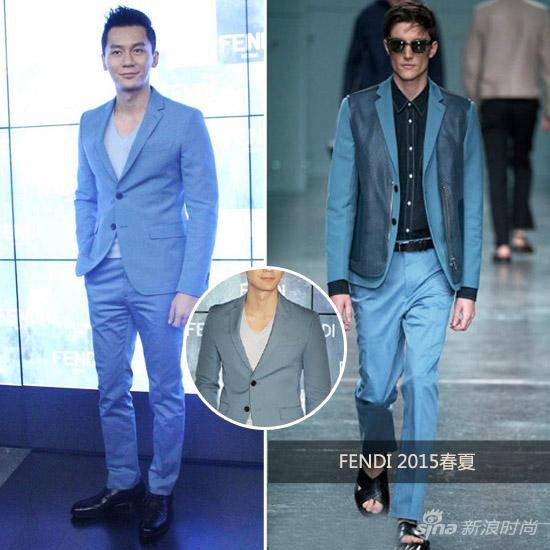 李晨IN Fendi 2015春夏系列