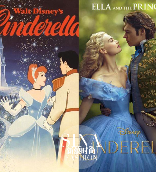 迪士尼《灰姑娘》vs 真人版《灰姑娘》