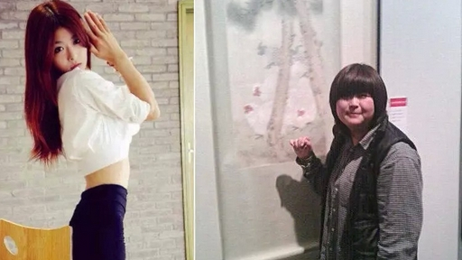 减肥前后的对比