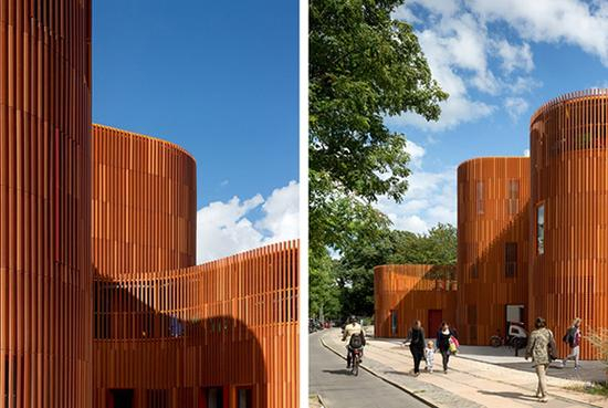 其通透的栅栏式结构允许光与风的通过