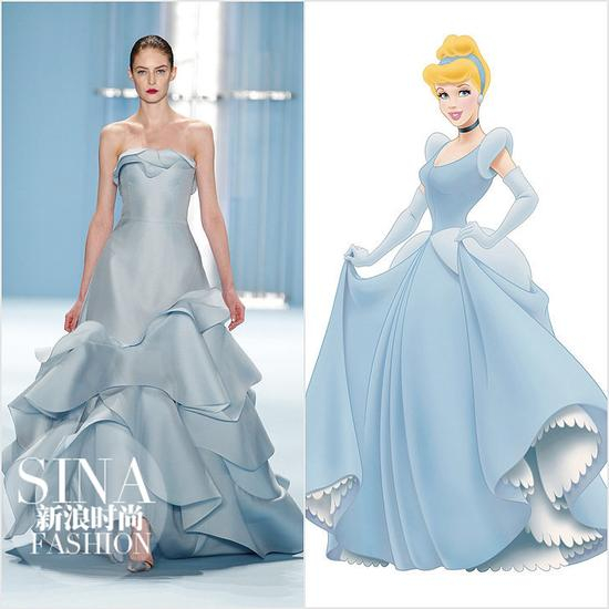 Carolina 2015秋冬“撞衫”《仙履奇缘》Cinderella公主