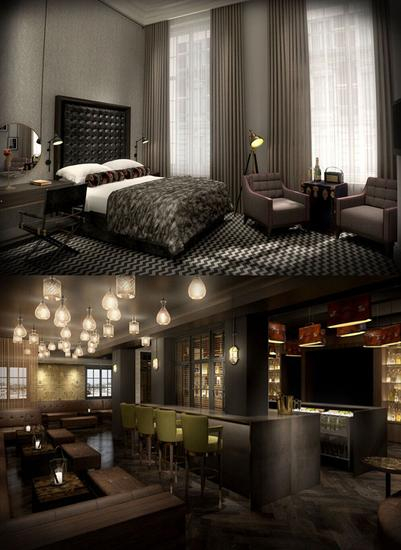 英国曼彻斯特：Hotel Gotham