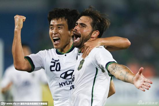 全北现代与恒大知己知彼