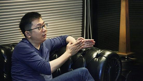 优酷土豆集团高级副总裁、土豆网总裁杨伟东。摄影：吕萌