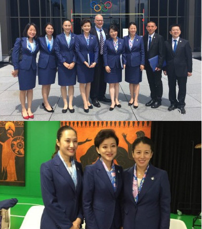 张虹作为申奥大使参加洛桑陈述