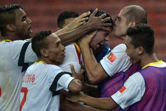 东帝汶补时进球，逼平马来西亚