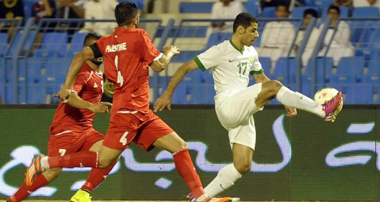 巴勒斯坦队让沙特惊出一身冷汗