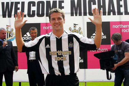 欧文加盟纽卡斯尔