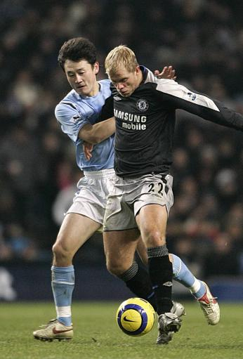 古德约翰森与孙继海，一对曾经的英超故人