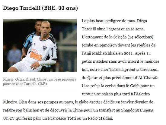 塔尔德利入围榜单