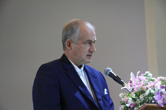 Thanyapura CEO Philipp Graf von Hardenberg。