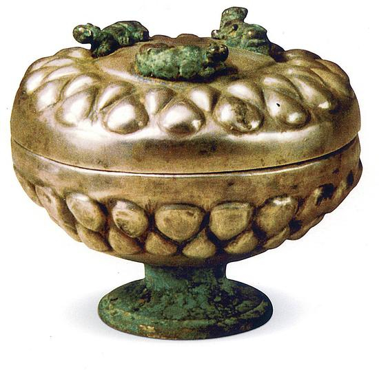 临淄齐王墓出土银盒