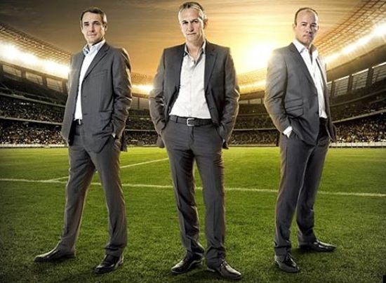 《当日比赛》三人组：莱因克尔、汉森、希勒