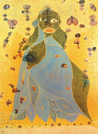 1996年作品《圣洁的圣母玛丽亚》。
