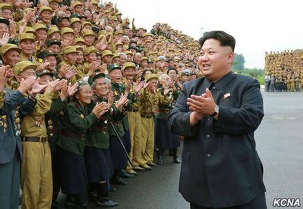 金正恩对军队权力掌控无可置疑（资料图）