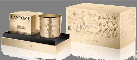 Lancôme兰蔻菁纯金边烛台