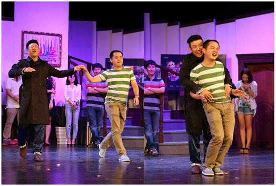 将全场的气氛引爆