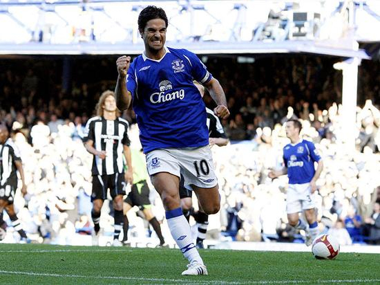 埃弗顿时期的阿尔特塔