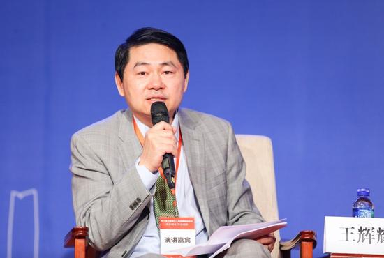 中国与全球化智库主任王耀辉在论坛上发言