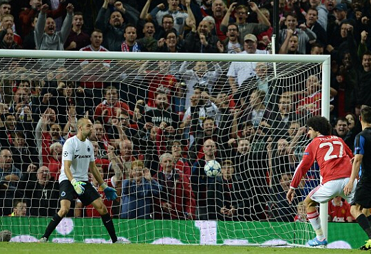 对布鲁日第一回合有进球