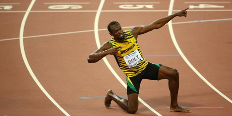 新浪直击博尔特200米夺冠