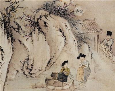 申润福《蕙园风俗图帖》