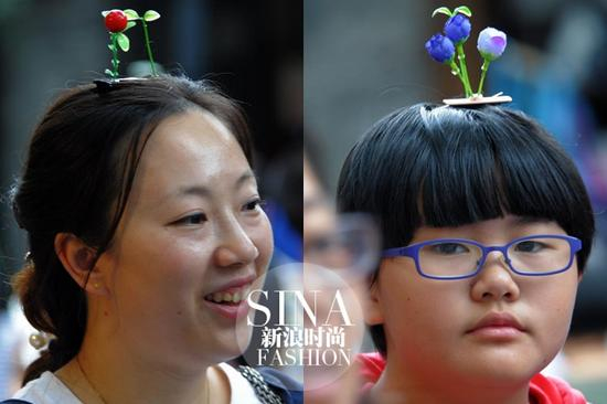 “豆芽菜”发卡风靡成都