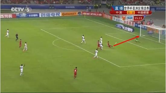 图5 扫射击中立柱