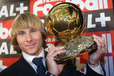 获得2003年欧洲金球奖