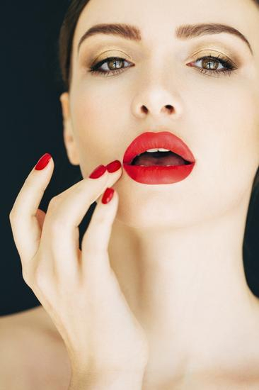 美丽的红唇