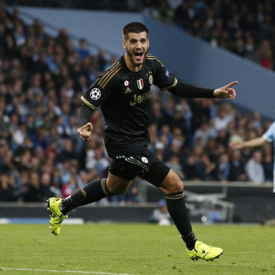 莫拉塔反超比分