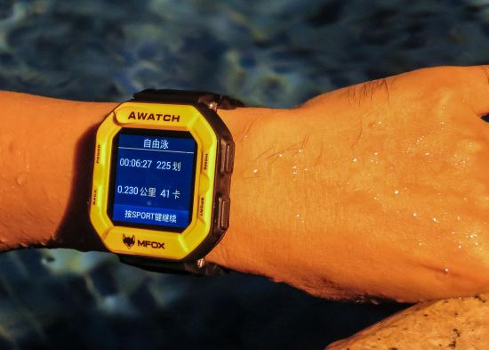 图21　[自由泳]230米，225划，消耗41卡路里，用时6分27秒