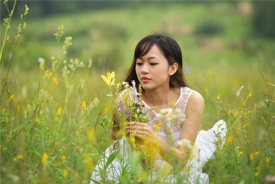 时凤兰清新写真