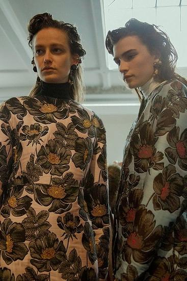 Marni后台模特图