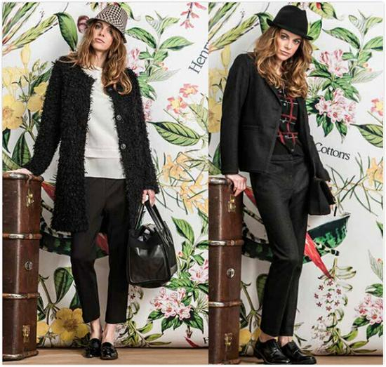 Henry Cotton's 秋天这6个颜色怎么穿都美