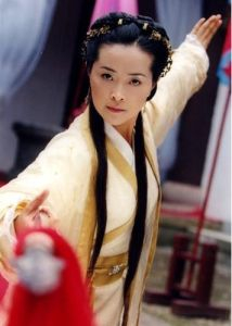 方晓莉的穆桂英造型