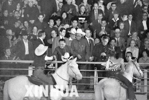 1979年邓小平访美观看马术比赛