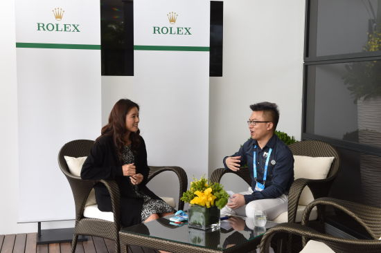 李娜接受新浪专访